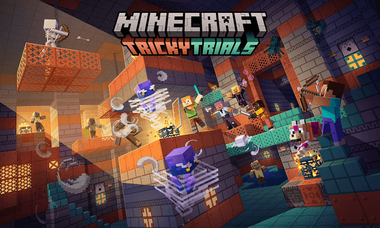 Arte da atualização Tricky Trials.